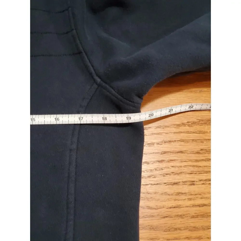 Columbia Women’s Full Zip Fleece Jacket Size M Navy Blue Sherpa Lined Soft Warm